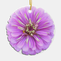 Ornament - Lilac Zinnia