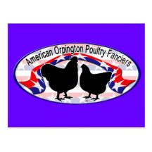 Orpington Verein-Logo Postkarten