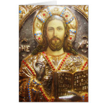Orthodoxe Ikone Lord-Jesus Christus Karte