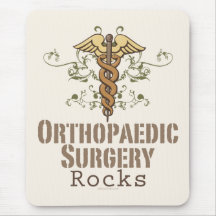 Orthopädische Operation schaukelt Mousepad