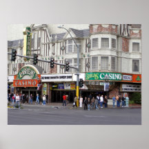 O'Sheas Kasino-Las Vegas-Plakat-Druck