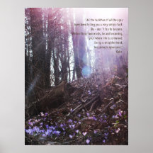 Osho Klugheits-Zitat-Erleuchtung-Plakat