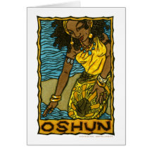 Oshun Grußkarte
