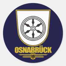 Osnabrück Runde Aufkleber