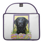 Osterei-Plätzchen - Labrador - Schwarzes Sleeve Für MacBook Pro