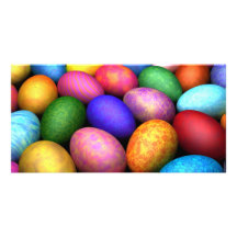 Ostereier (Ostern) Foto-Karte Individuelle Foto Karte