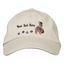 Osterhase u. Eier Bestickte Baseballcaps
