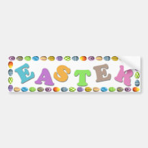 Ostern-Autoaufkleber