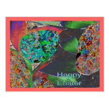 Ostern-Collage Postkarten