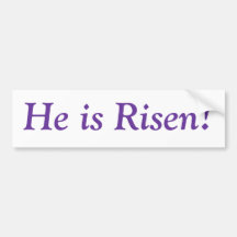 Ostern: Er wird gestiegen! Autosticker