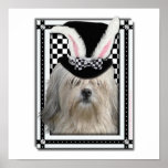Ostern - etwas Häschen-Lieben Sie - Lowchen Posterdruck