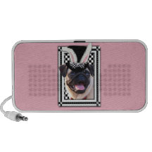 Ostern - etwas Häschen-Lieben Sie - Mops Mp3 Speaker