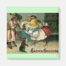 Ostern-Gruß-Magnet Kühlschrankmagnete