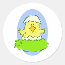 Ostern-Küken Sticker
