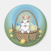 Ostern-Magnet-Osterhasen-Kunst-Kühlschrankmagnet