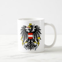 Österreich-Emblem Kaffeehaferl