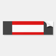 Österreich-Flagge Auto Aufkleber