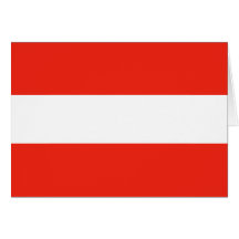 Österreich - Flagge/Österreich - Flagge Karten
