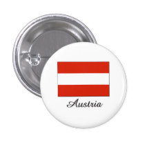 Österreich-Flaggen-Entwurf Buttons