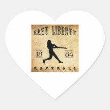 Ostohio-Baseball der freiheits-1884 Aufkleber
