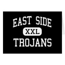 Ostseite - Trojan - hoch - Cleveland Mississippi Grußkarte