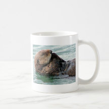 Otter im Gebet Tee Tassen