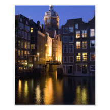 Oudezijds Kolk in Amsterdam die Niederlande Kunst Foto