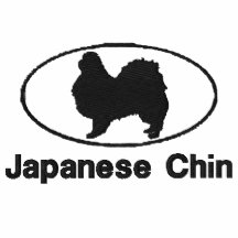Ovales Japaner-Chin gesticktes Hemd