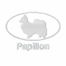 Ovales Papillon gesticktes Hemd