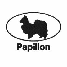 Ovales Papillon gesticktes Hemd Polo Shirt
