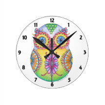 Owlushka Blüten-Uhr Uhren
