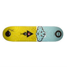 Owni-Skate „A bomb in the cloud " Individuelles Skateboard