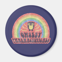 Owsley pharmazeutische Produkte Kühlschrankmagnet
