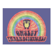 Owsley pharmazeutische Produkte Postkarten