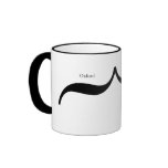 Oxford-Schriftart Parenthese Schnurrbart-Becher Tee Tasse