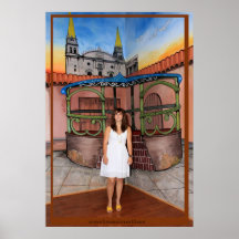oxnard Kalifornien das Café des Rubins Plakat
