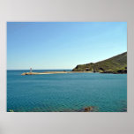 Ozean gegen blauen Himmel Poster