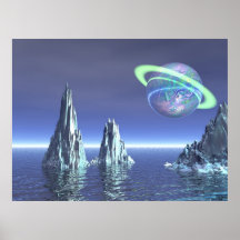 Ozean-Planet Poster