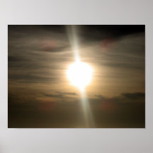 Ozean-Sonnenschein Plakate