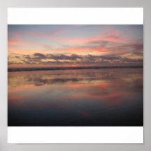 Ozean-Sonnenuntergang Plakate