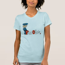 P ist für Polizeibeamten T-shirts