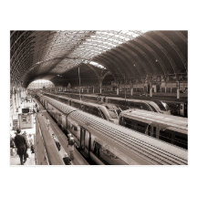 Paddington Station, London Postkarten
