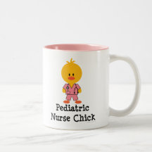 Pädiatrischer Krankenschwester-Küken-Becher Kaffeetasse
