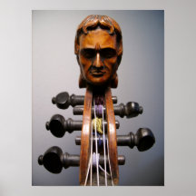 Paganini Rolle-Foto - besonders angefertigt Plakat