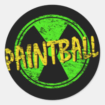 Paintball radioaktiv aufkleber