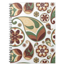 Paisley-Notizbuch