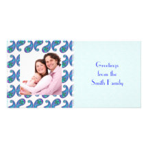 Paisley Photo Karte