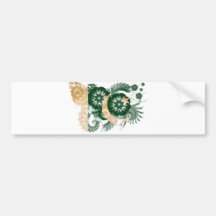 Pakistan-Flagge Autoaufkleber