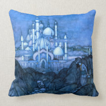 Palace Edmun Dulac Architecture Arabian Nights Pillows