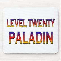 Paladin des Niveaus zwanzig Mousepads